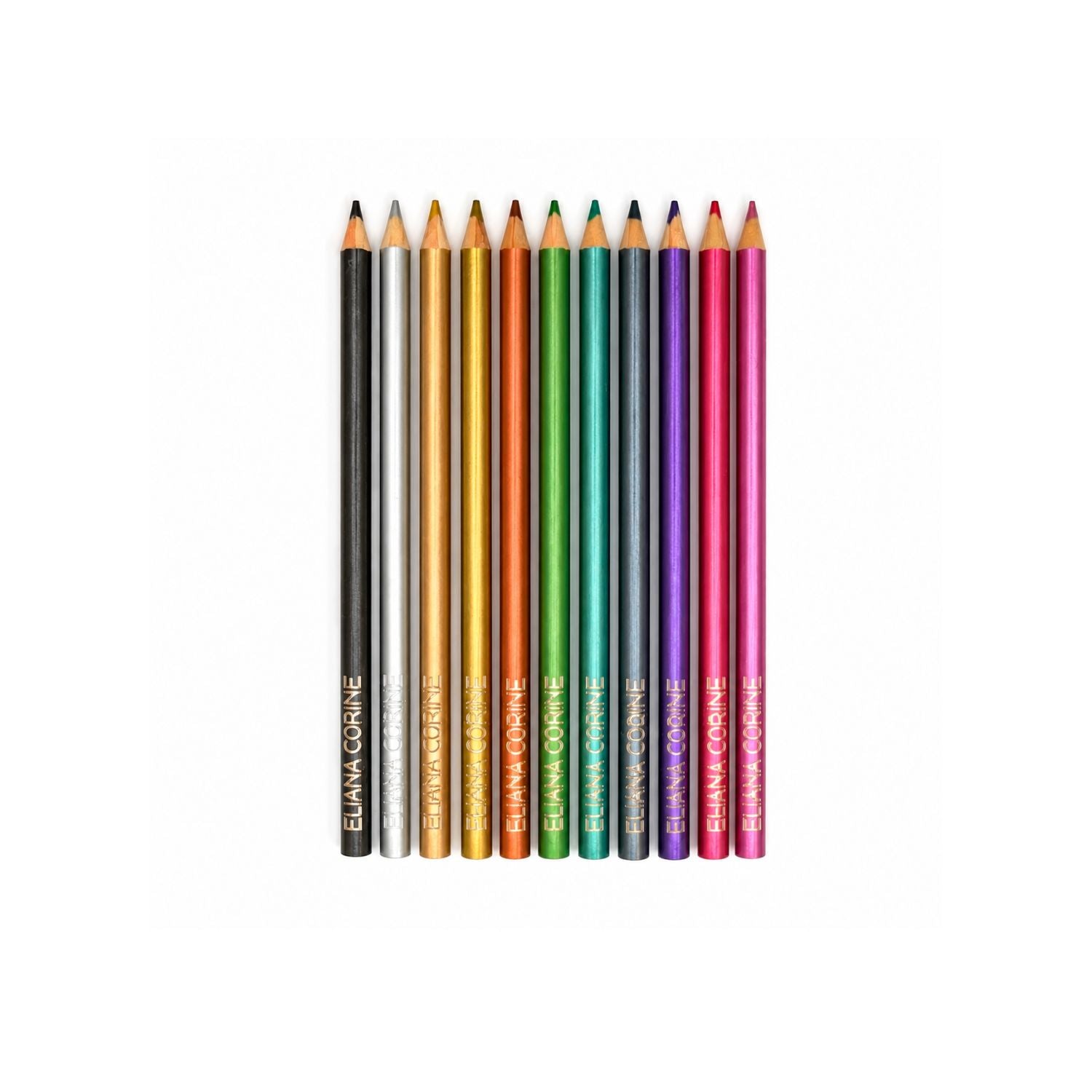 Metallic Color Pencils Set