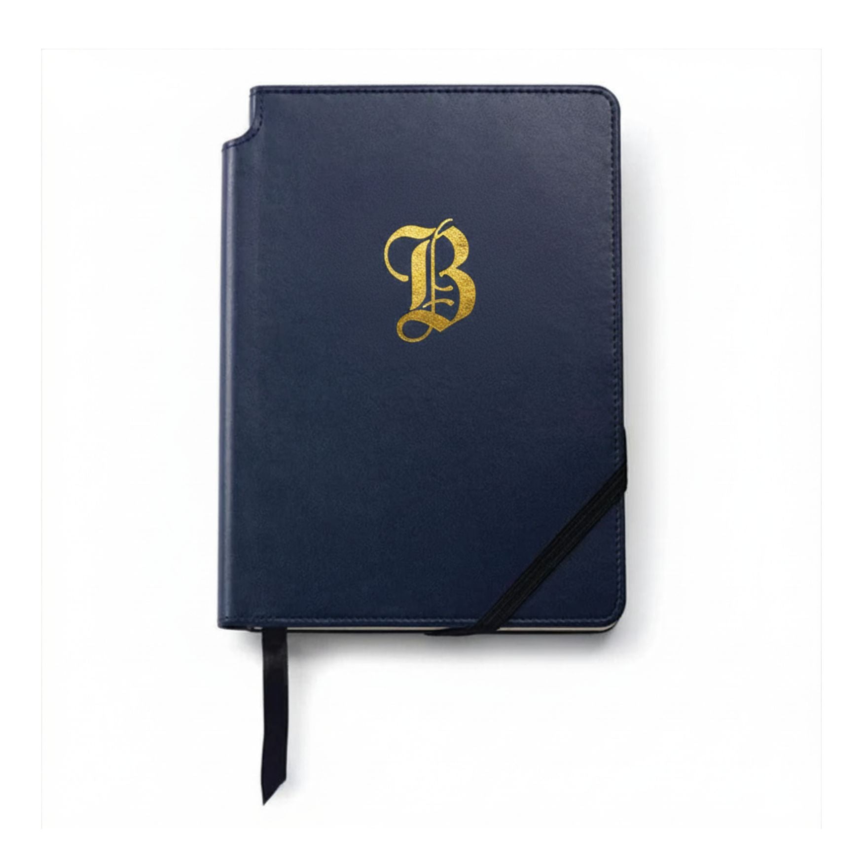 Classic Leatherette Journal - Navy Blue