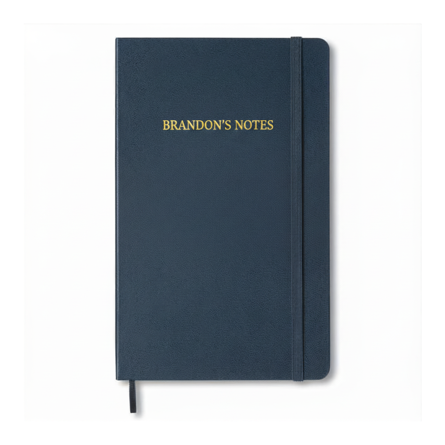 Classic Large Ruled Hard Cover Notebook - Sapphire Blue