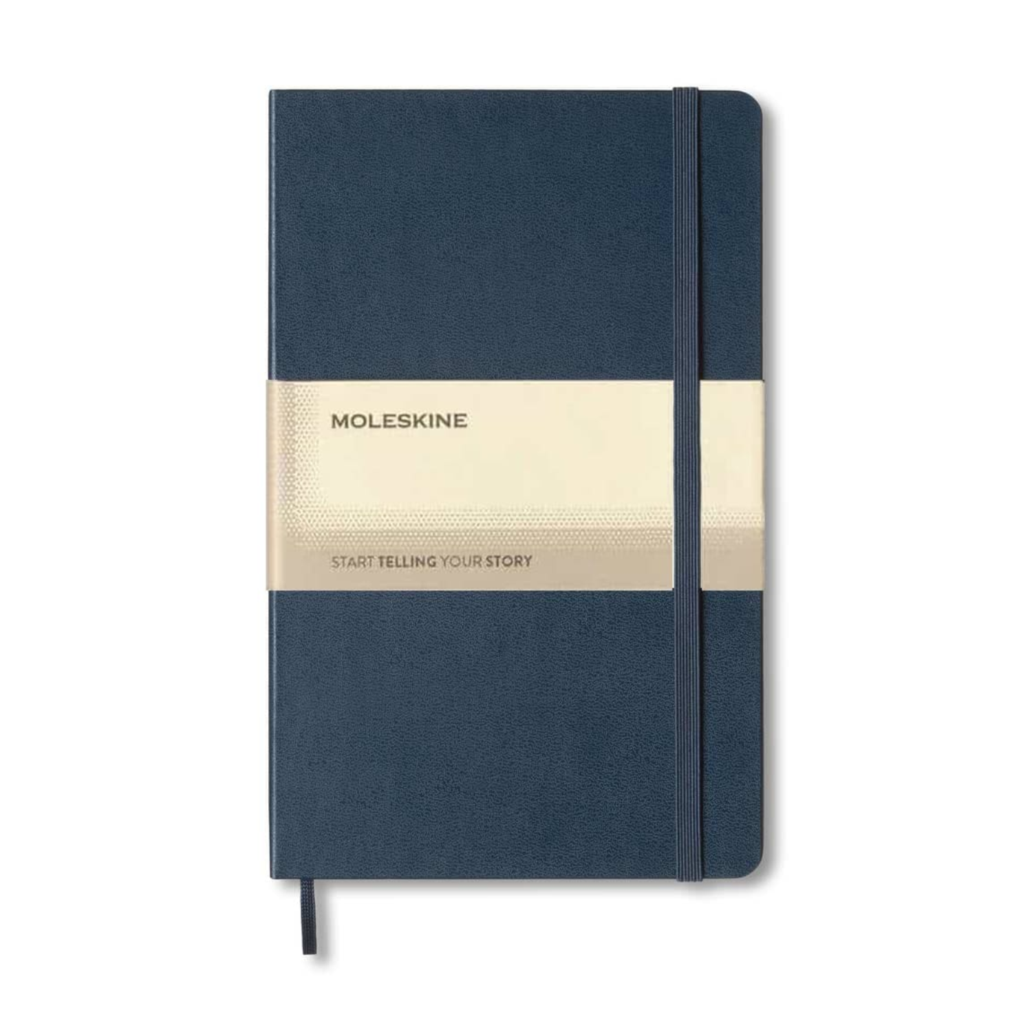 Classic Large Ruled Hard Cover Notebook - Sapphire Blue