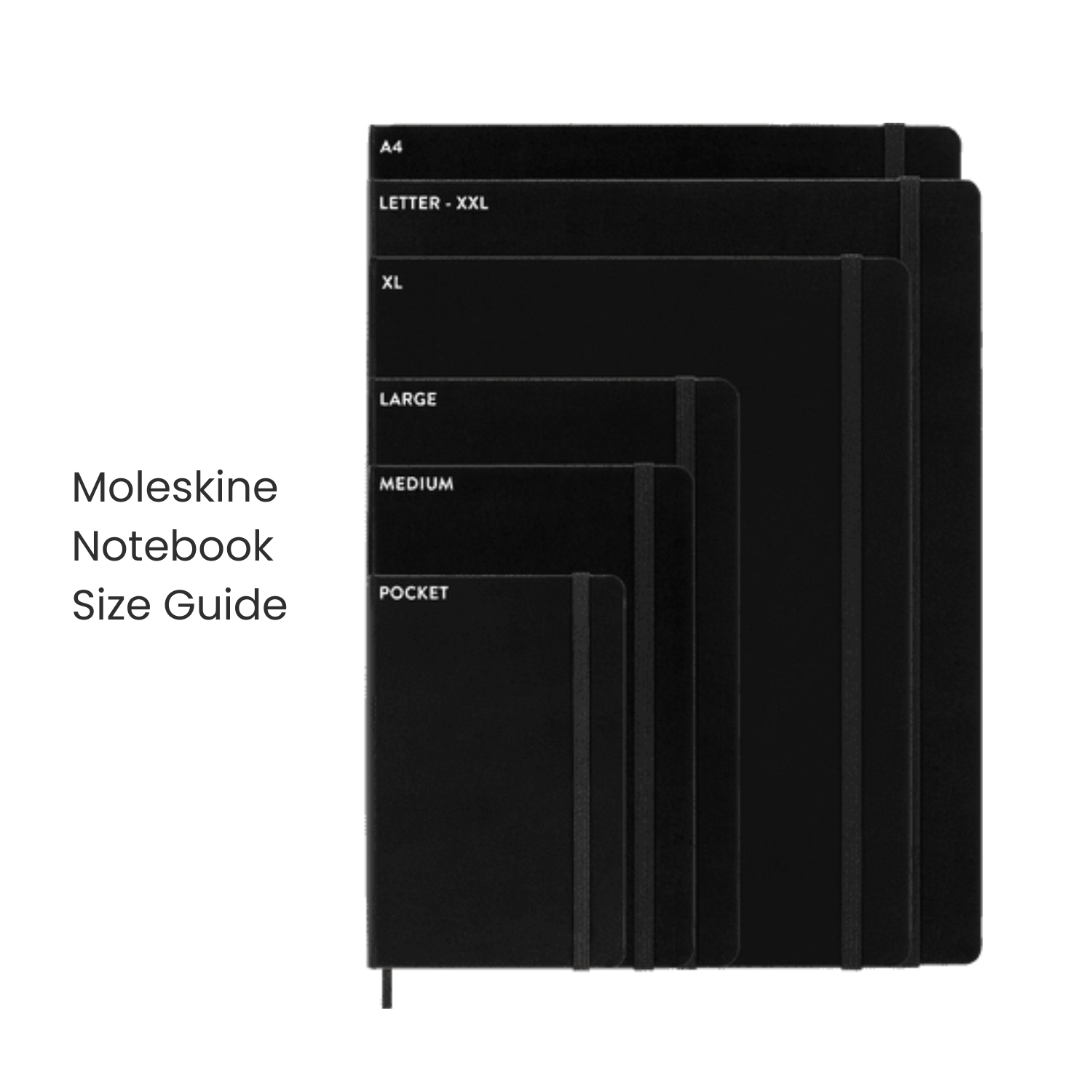 Classic Large Ruled Hard Cover Notebook - Brilliant Violet