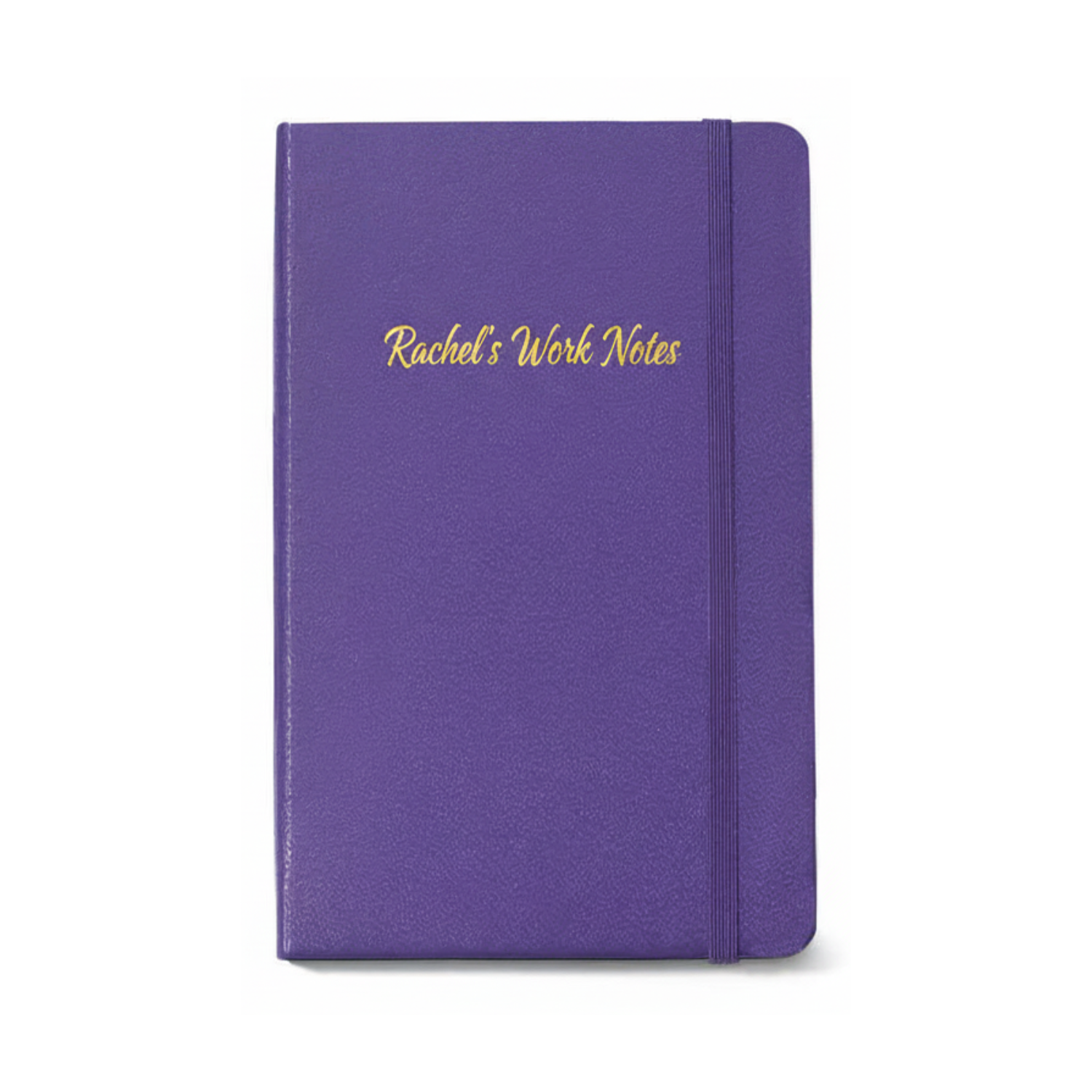 Classic Large Ruled Hard Cover Notebook - Brilliant Violet