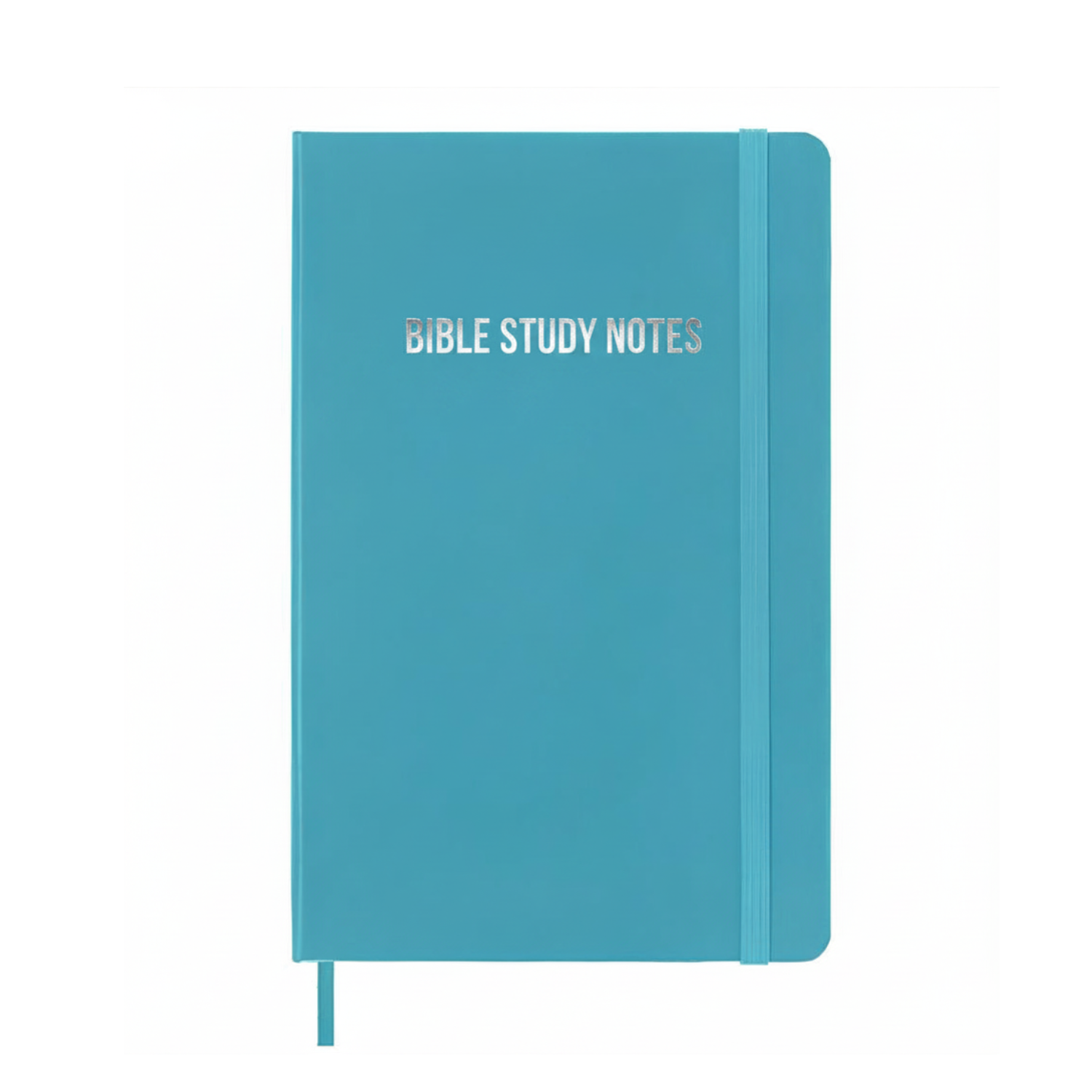 Classic Large Ruled Hard Cover Notebook - Reef Blue