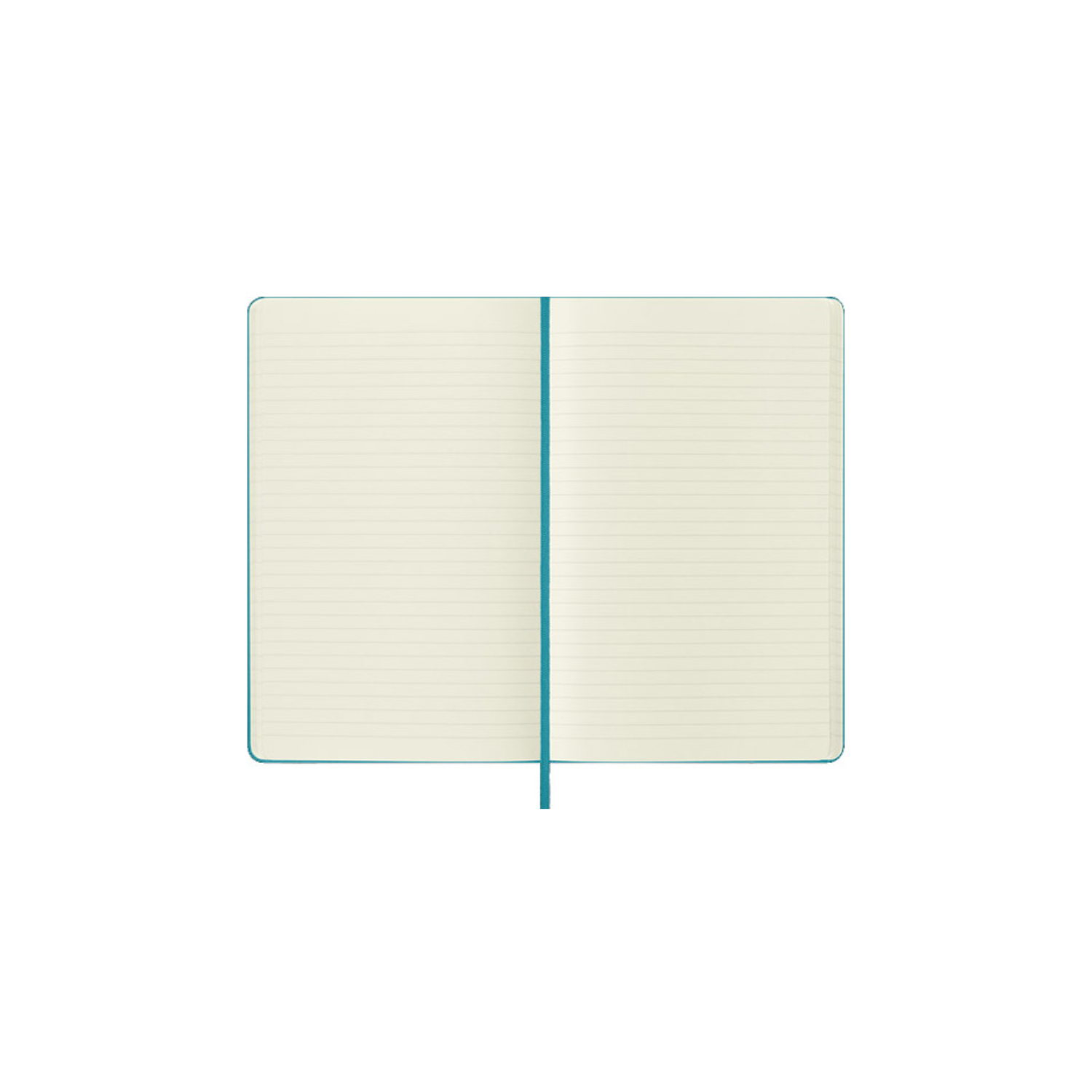 Classic Large Ruled Hard Cover Notebook - Reef Blue