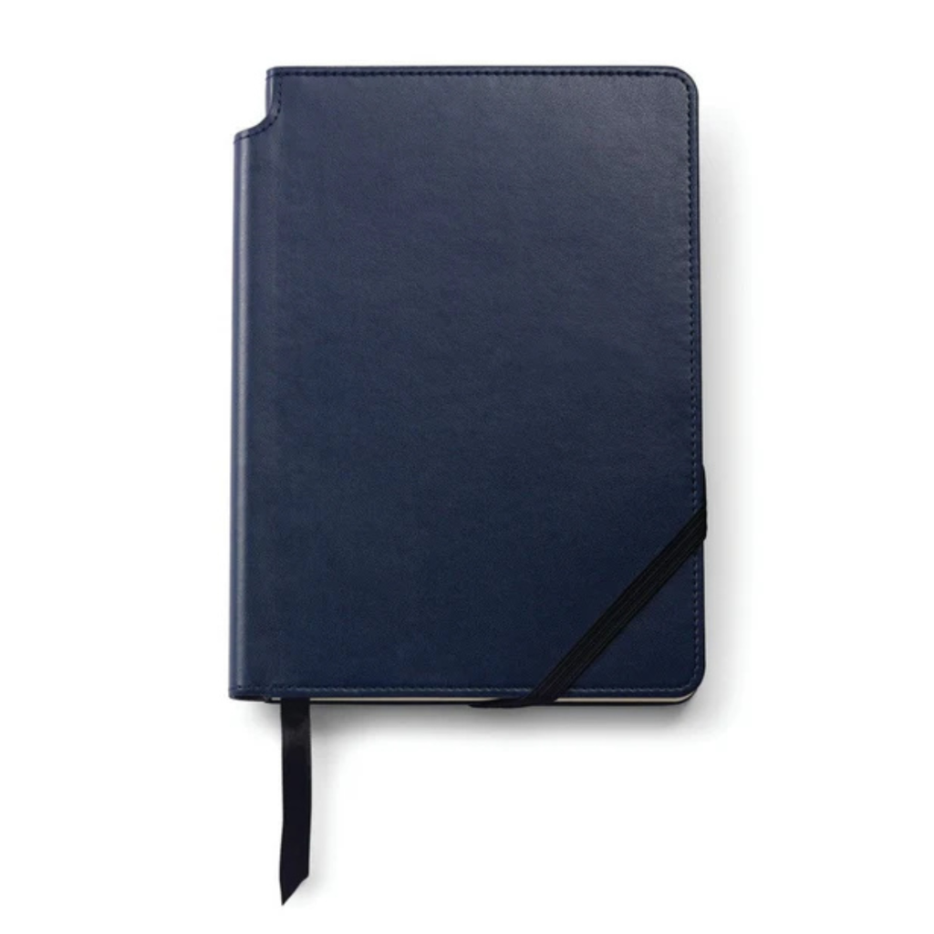 Classic Leatherette Journal - Navy Blue