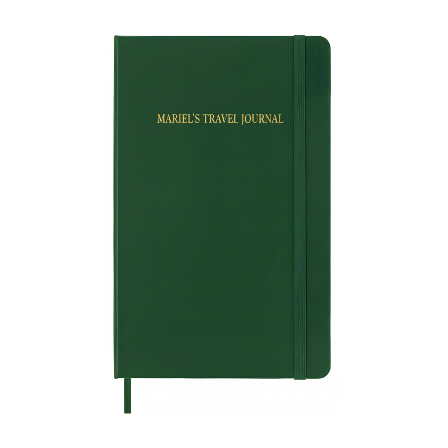 Classic Large Ruled Hard Cover Notebook - Myrtle Green