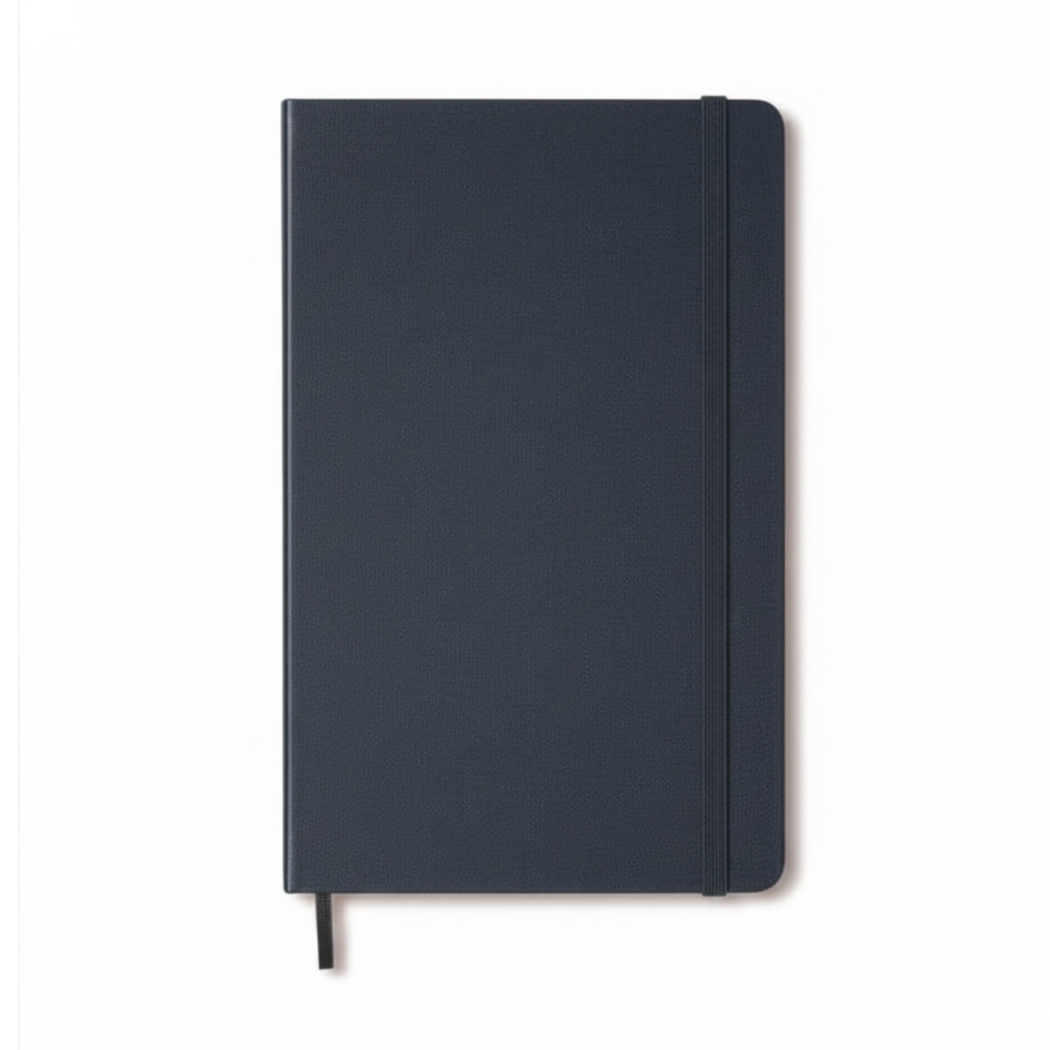 Classic Large Ruled Hard Cover Notebook - Navy Blue