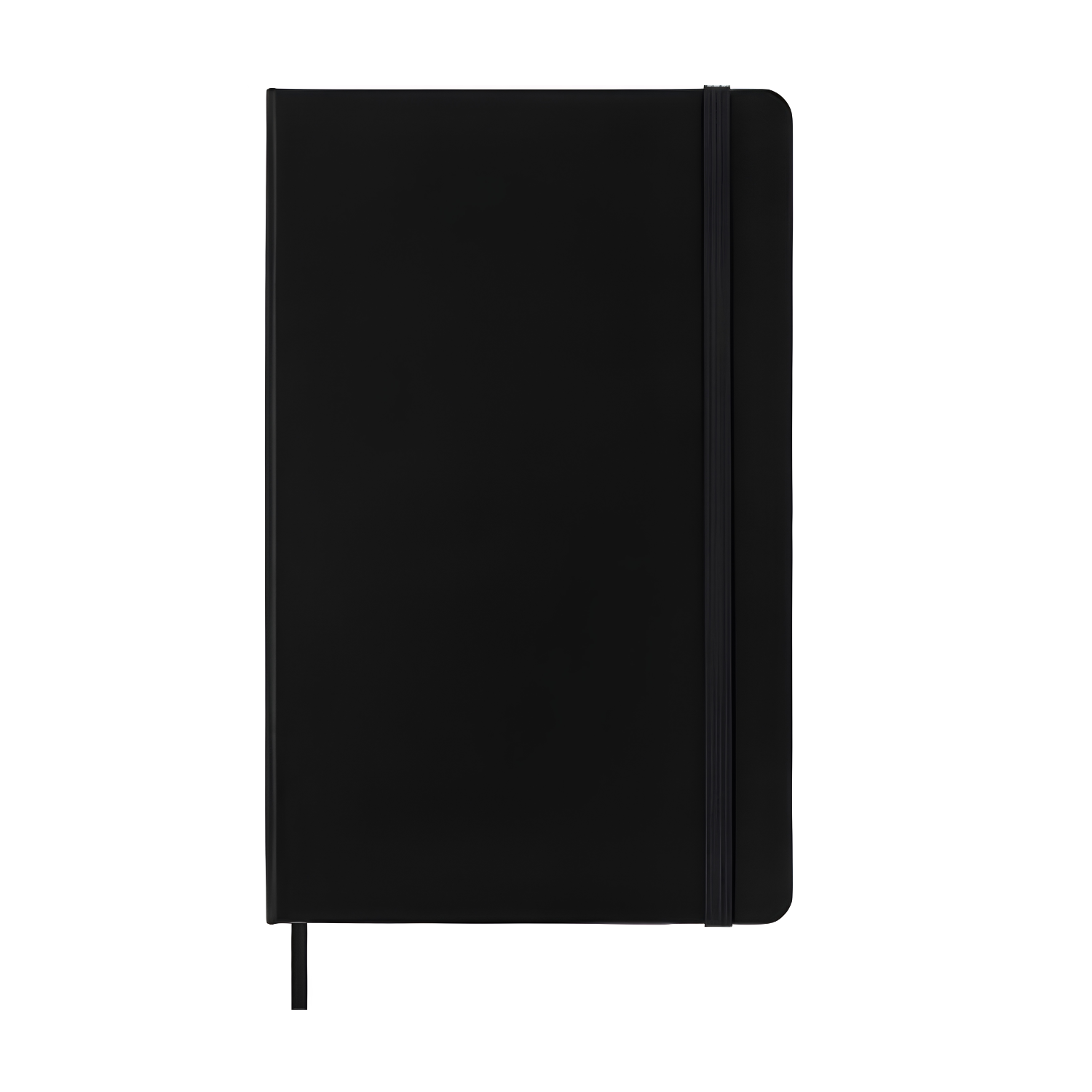 Hard Cover Medium Size Ruled Notebook - Black