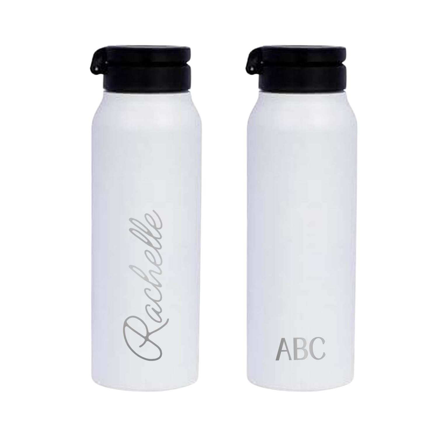 Ferro Magnetic Phone Holder Water Bottle 760ml - White