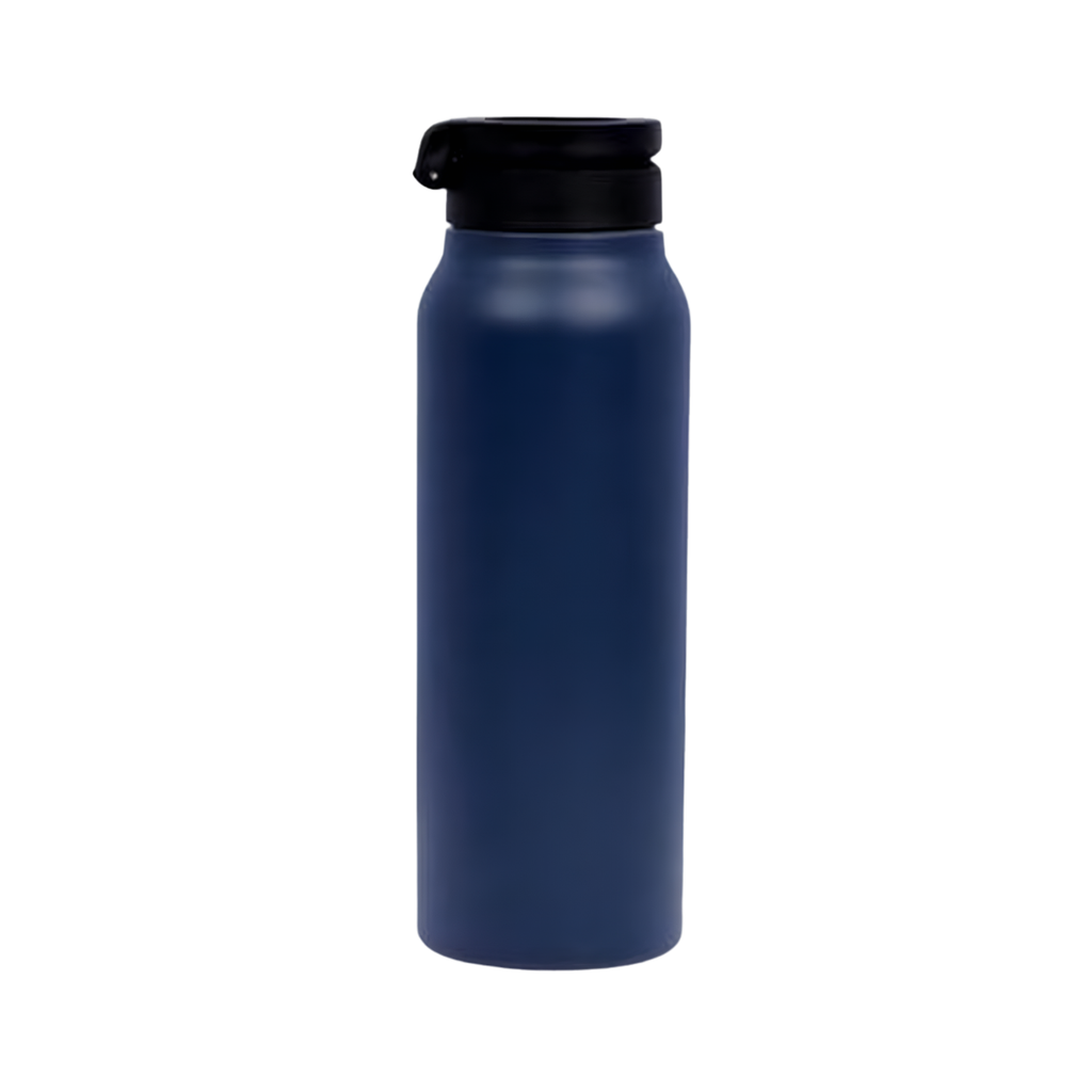 Ferro Magnetic Phone Holder Water Bottle 760ml - Navy Blue