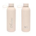 Double Wall Stainless Steel Bottle 500ml - Sand