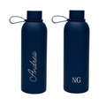Double Wall Stainless Steel Bottle 500ml - Navy Blue