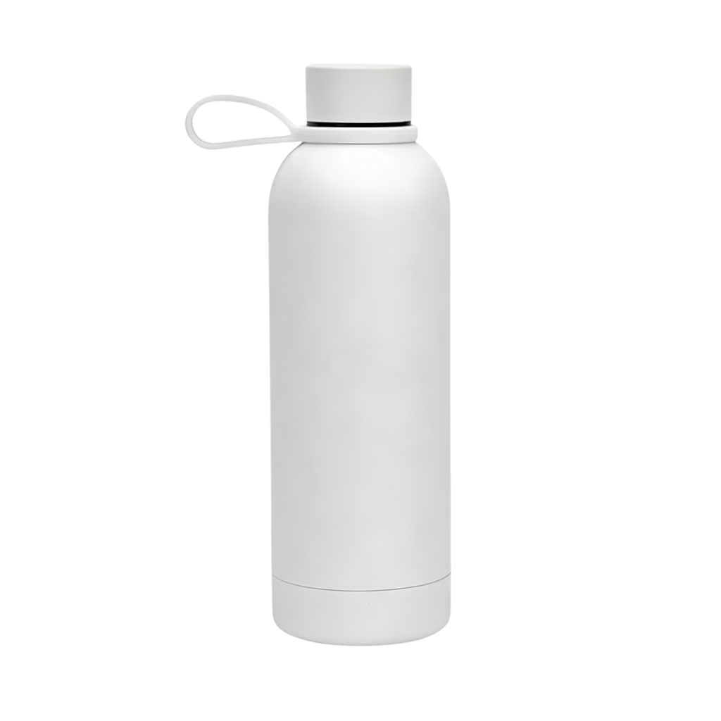 Double Wall Stainless Steel Bottle 500ml - White