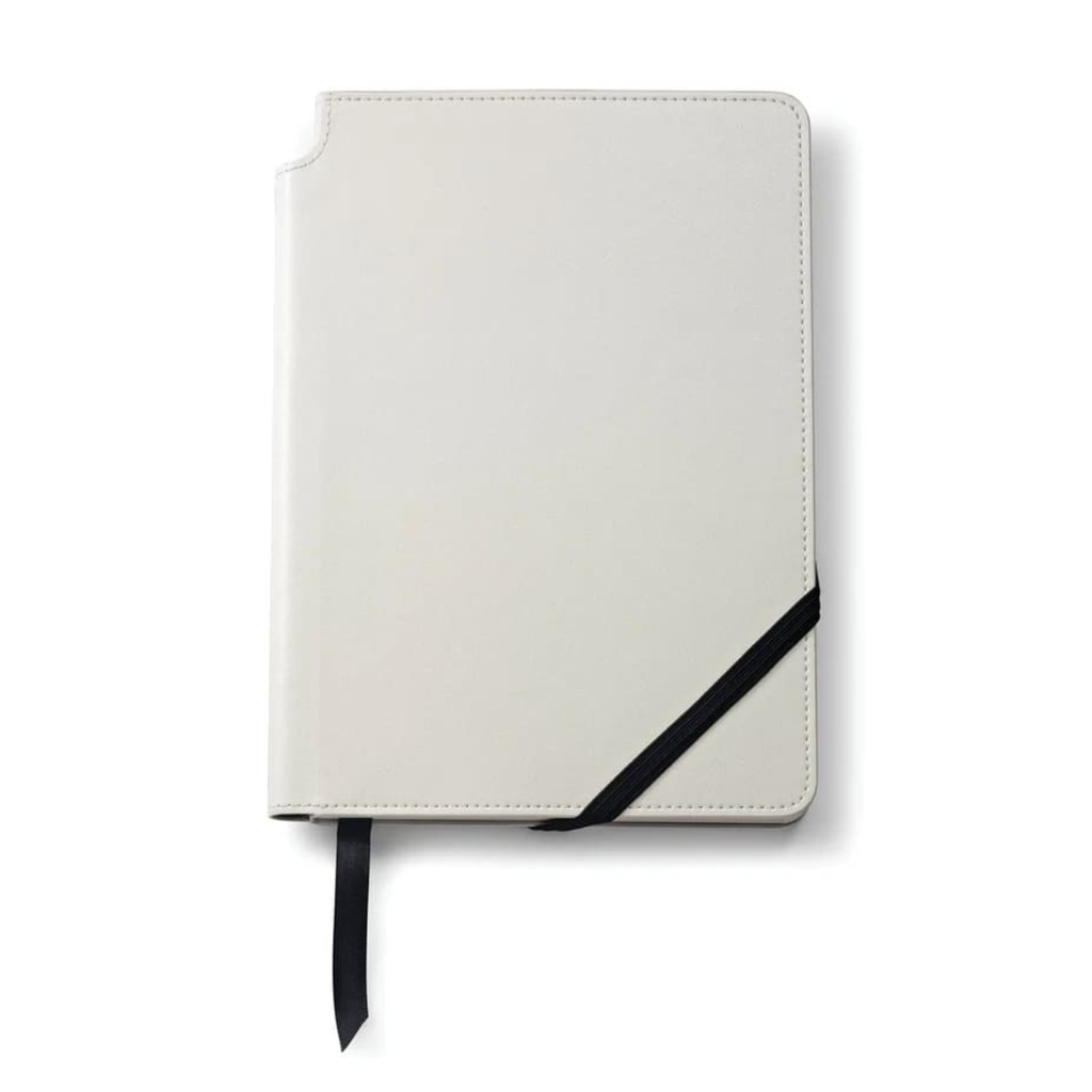 Classic Leatherette Journal - White