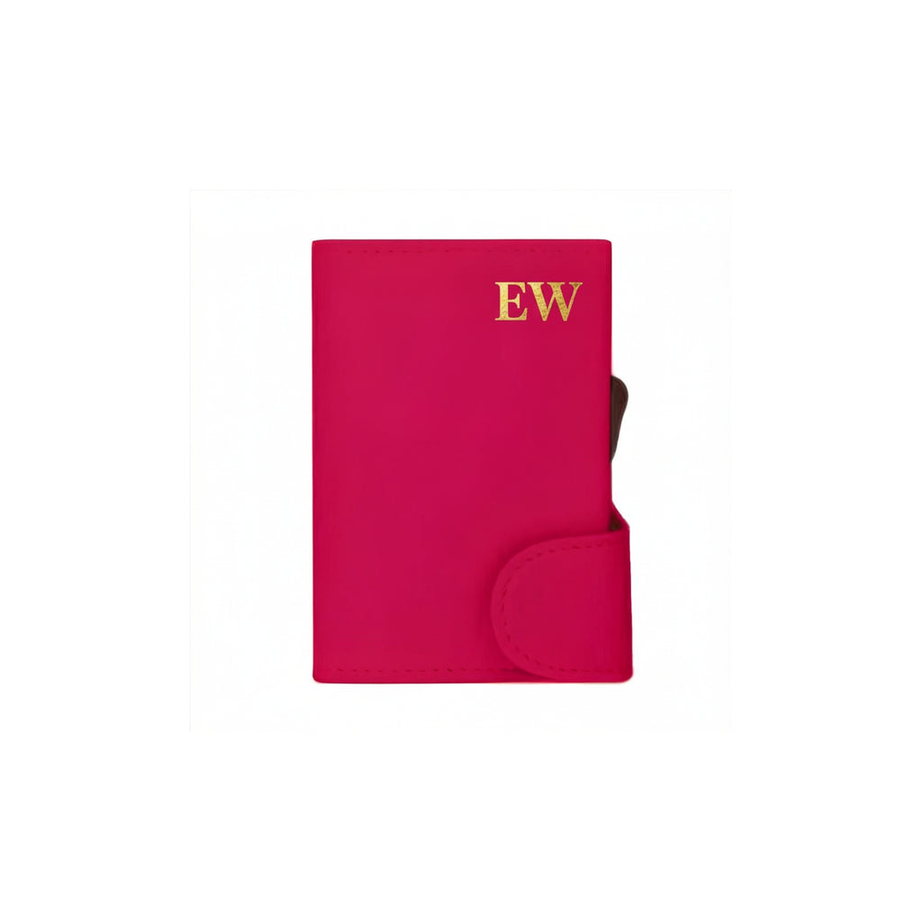 RFID PU Cardholder Wallet - Pink