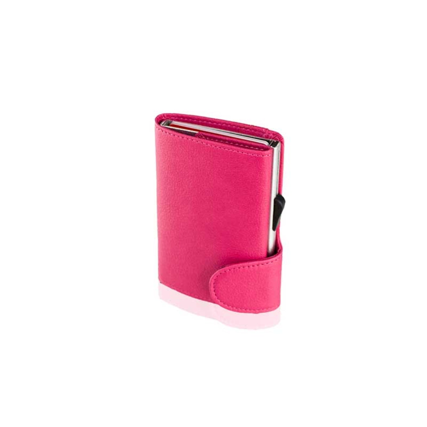 RFID PU Cardholder Wallet - Pink