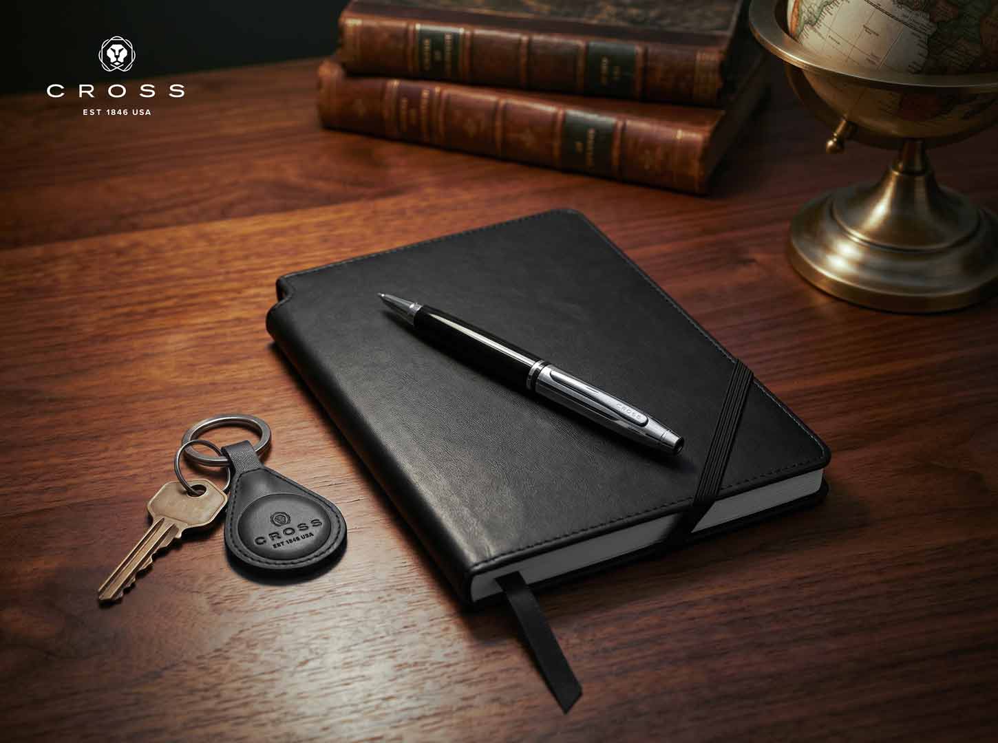 Classic Leatherette Journal - Black