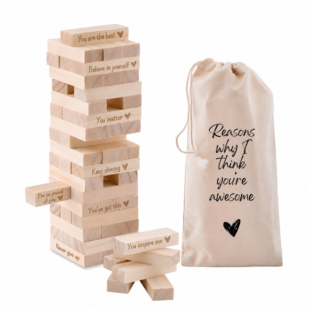 Personalised Tumbling Tower Game